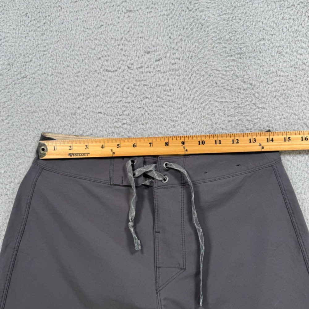 Patagonia Mens Gray Board Shorts Swim‎ Trunks Size 28 - Picture 2 of 7